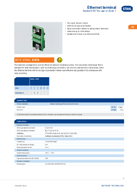 Thumbnail of document Data Sheet - 8187 Ethernet terminal